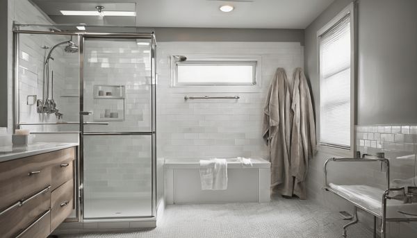 Améliorez votre sécurité avec une barre de maintien douche
