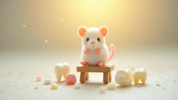 Cadeau petite souris : des idées inspirantes pour célébrer la première dent