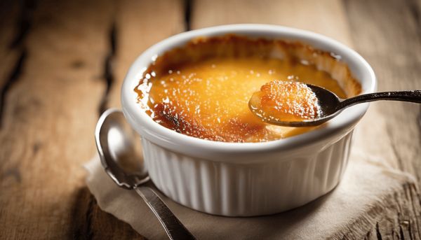 Une crème brûlée contient naturellement entre 196 et 459 calories